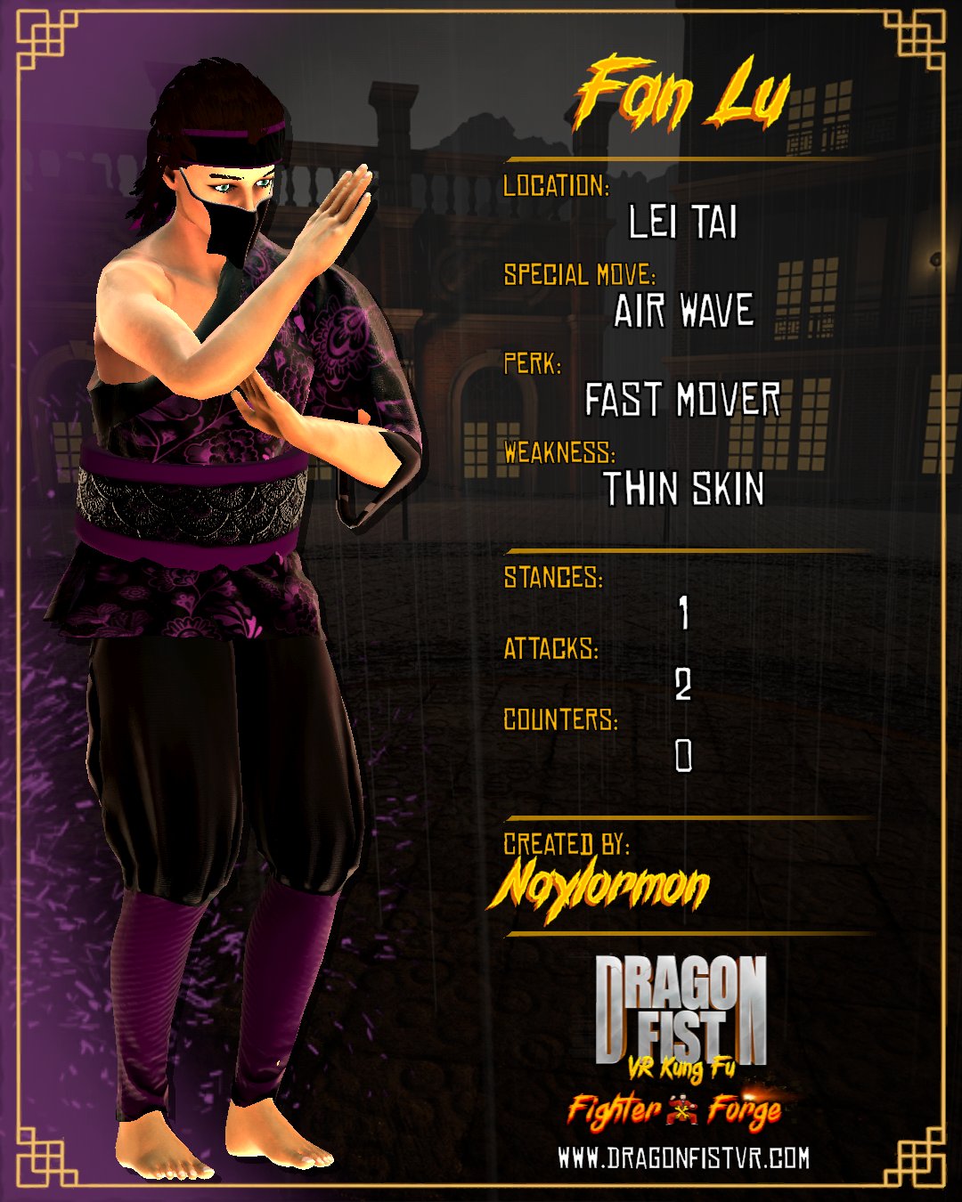 Fan Lu - Created By: Naylormon